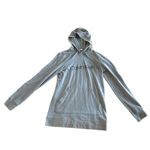 Calvin Klein gray hoodie size small